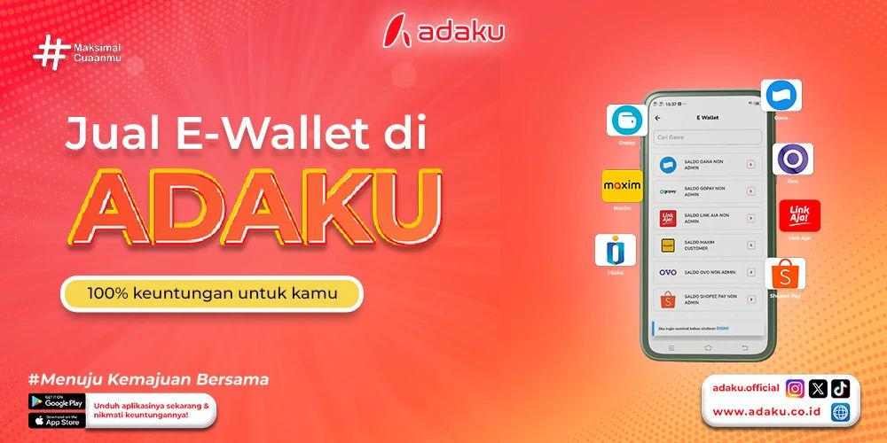 Gambar Adaku - Layanan Top Up E-Wallet Terpercaya dan Mudah