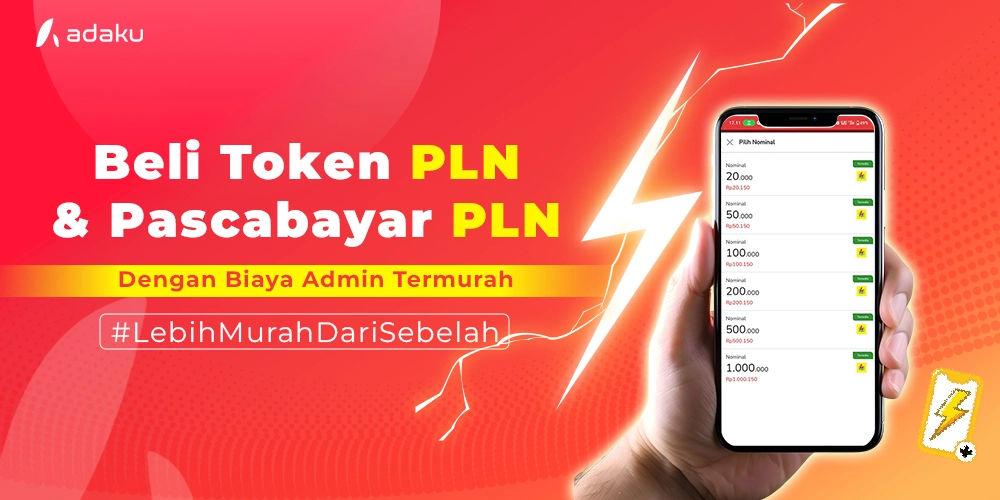 Gambar Adaku - Beli Token PLN dan Pascabayar PLN dengan Adaku