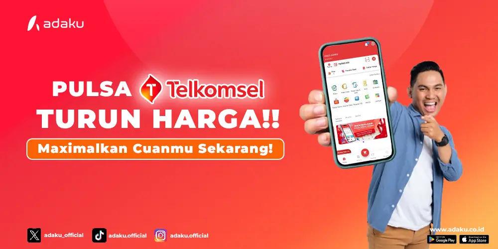 Gambar Adaku - Pulsa Telkomsel Turun Harga