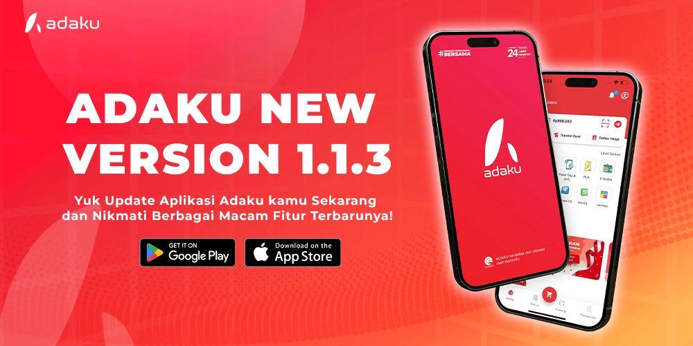 Gambar Adaku - Adaku New Version 1.1.3, aplikasi PPOB dengan fitur terbaru untuk kemudahan transaksi.