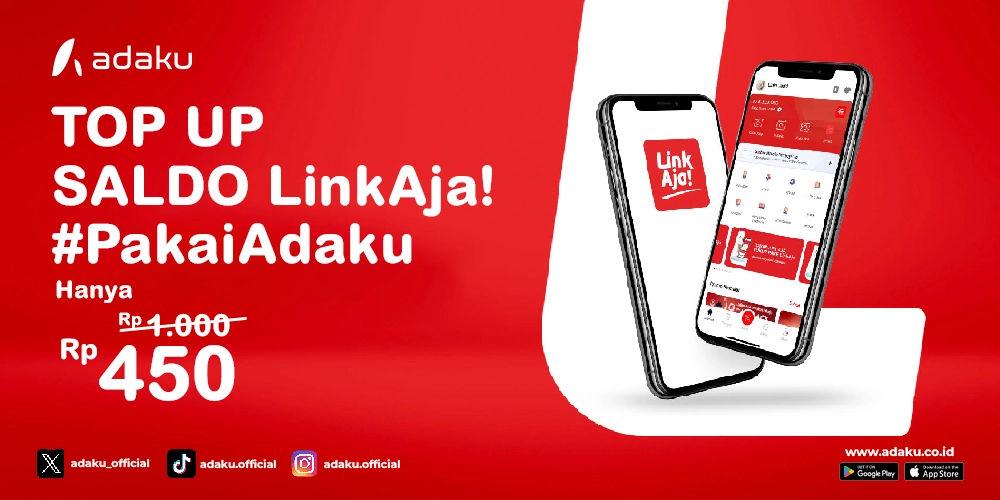 Gambar Adaku - Top Up Saldo LinkAja dengan Adaku